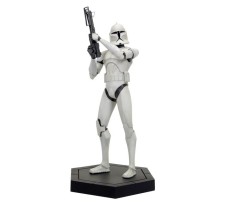 Star Wars Clone Wars White Clone Trooper Maquette 11 inch